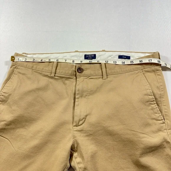 Men’s J.Crew Flex Khakis Size 35x32 - Picture 4 of 8